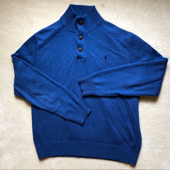Polo Ralph Lauren Other - Polo Ralph Lauren Quarter-Button Sweater